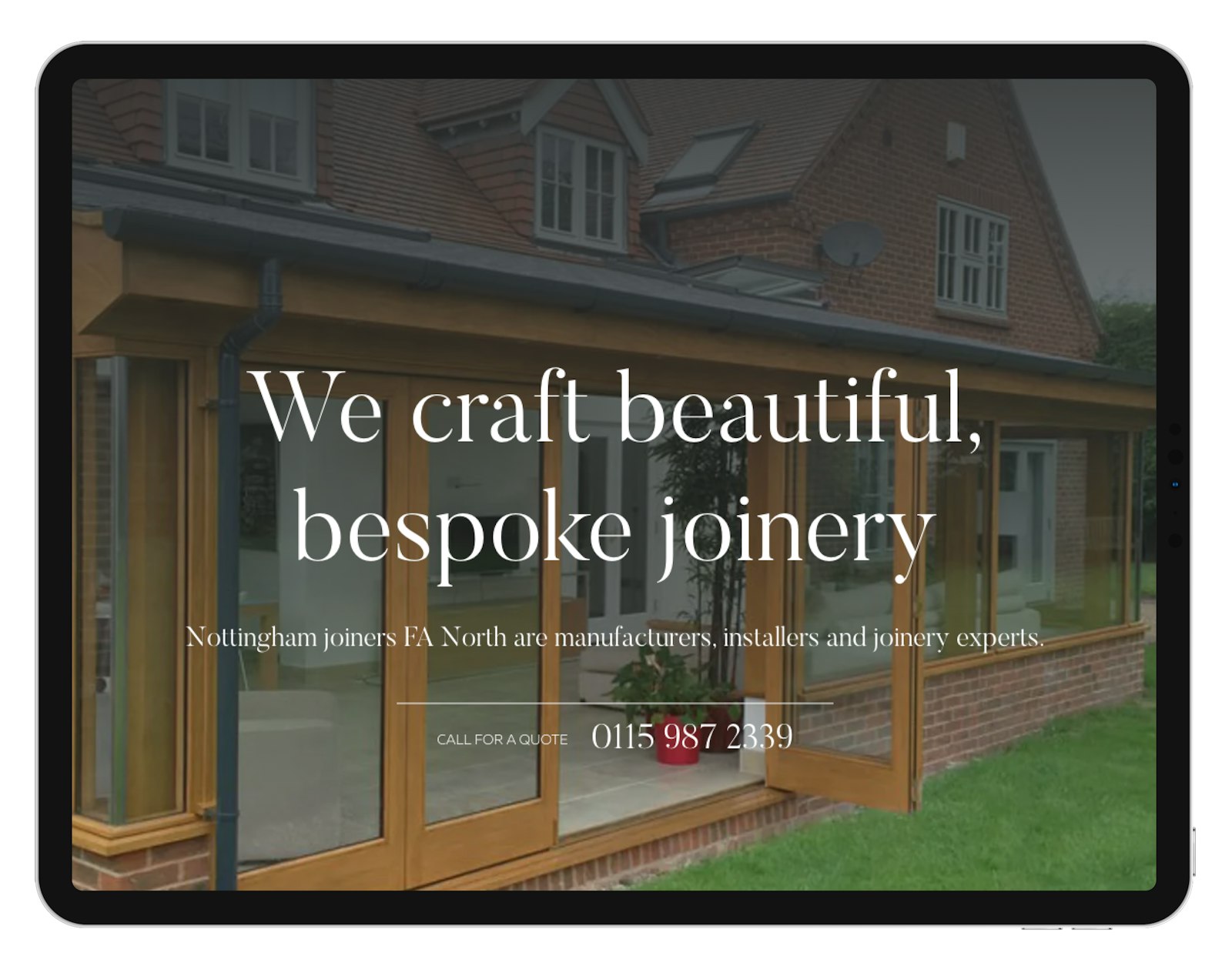 FA North New web design
